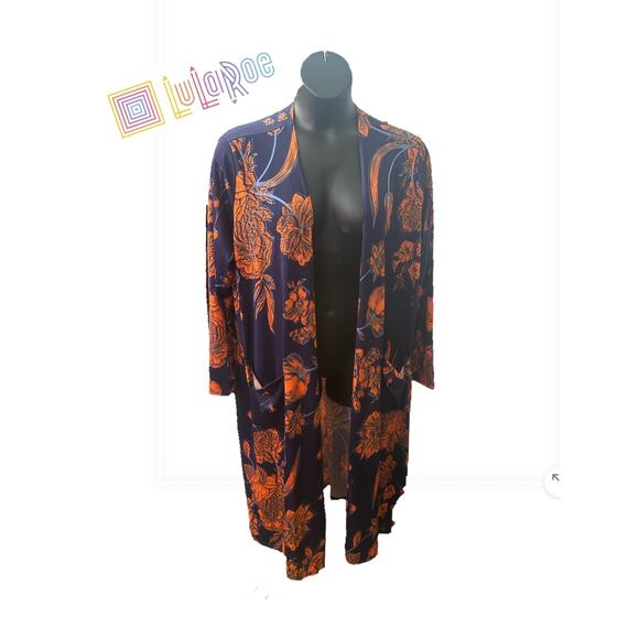 NWT LuLaRoe Sarah Colorful Duster Sz. XL - Picture 1 of 5